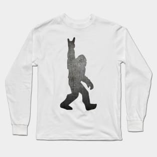 Bigfoot - Heavy Metal Long Sleeve T-Shirt